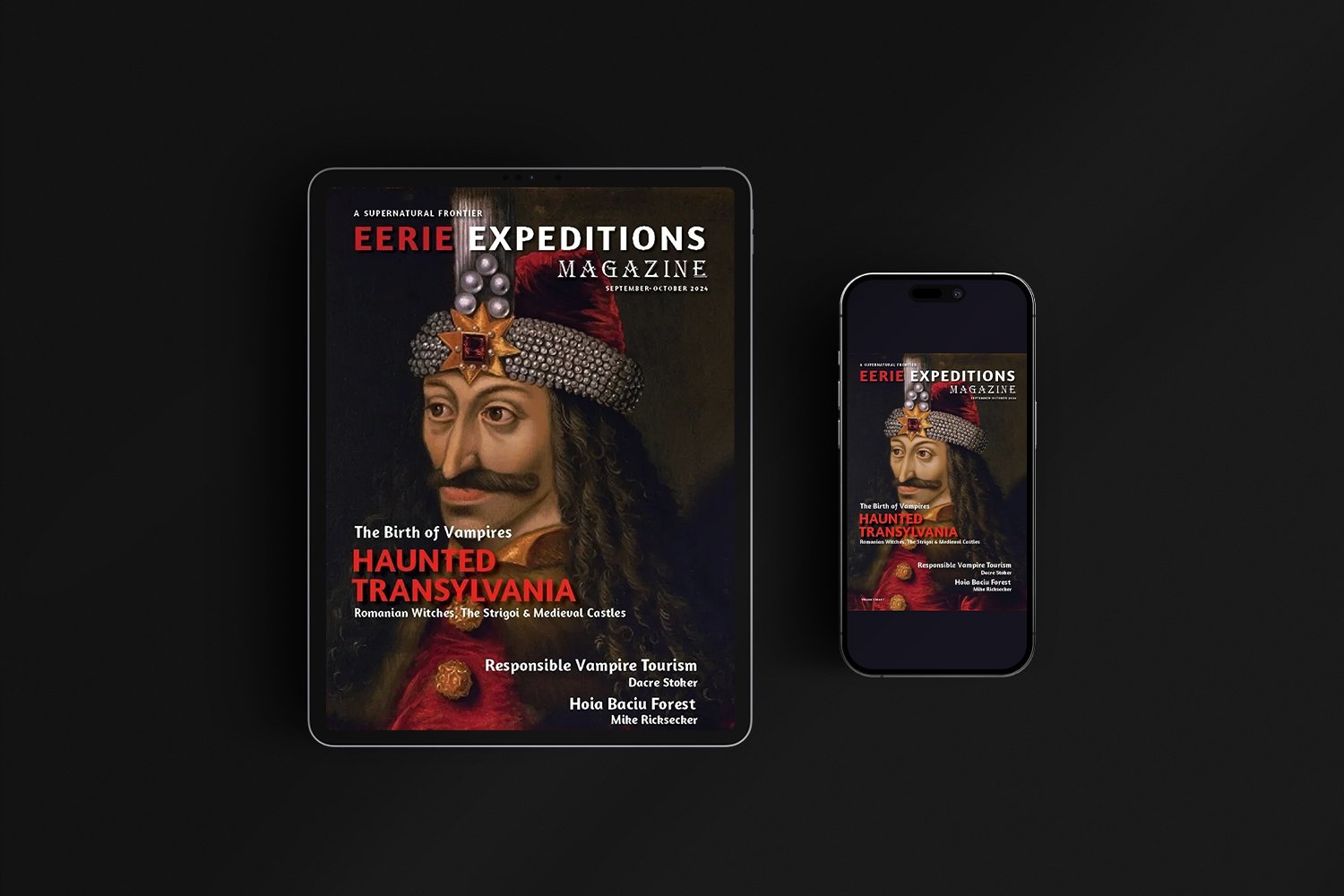 Eerie Expeditions Magazine Digital Subscription | Yearly Access to Supernatural Adventures